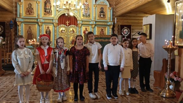 Детский Пасхальный праздник в храме иконы Божией Матери «Державная» г. Домодедово