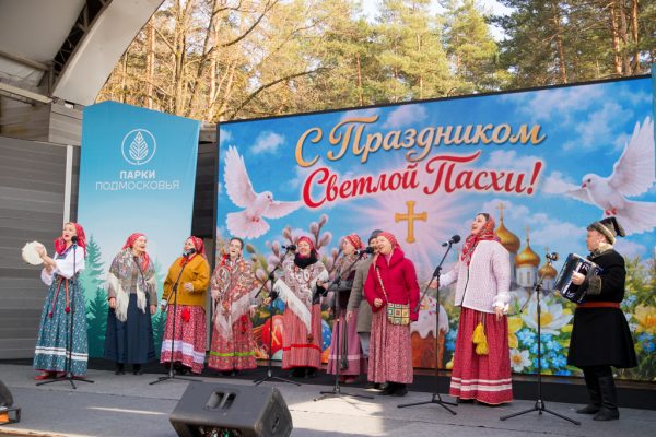 Празднование Пасхи в Домодедовском благочинии