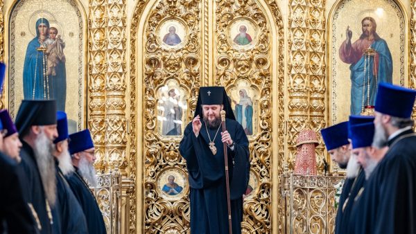 Божественная литургия в Троицком кафедральном соборе Подольска