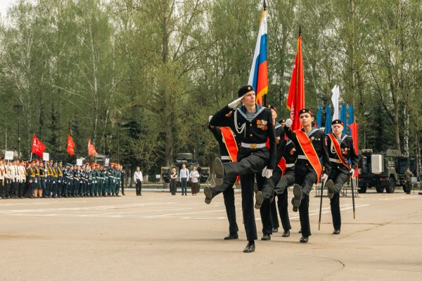 Смотр строя и песни, посвящённый Дню Победы в г.о. Домодедово