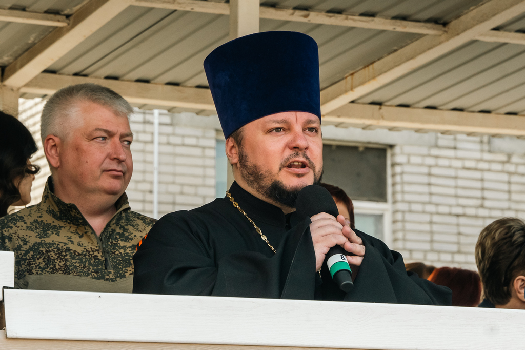 Смотр строя и песни, посвящённый Дню Победы в г.о. Домодедово — фото 4