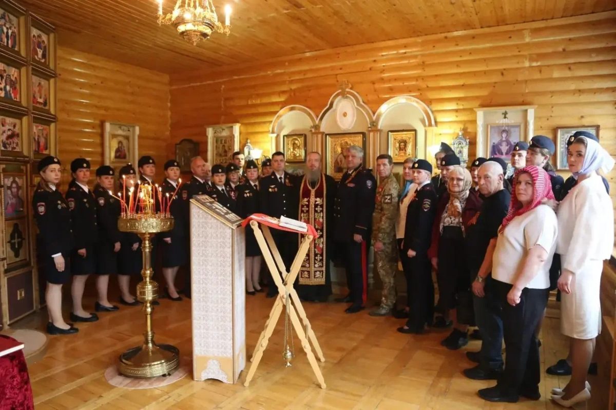 Торжественные мероприятия в ВИПК МВД России в г. Домодедово посвящённые Дню Победы