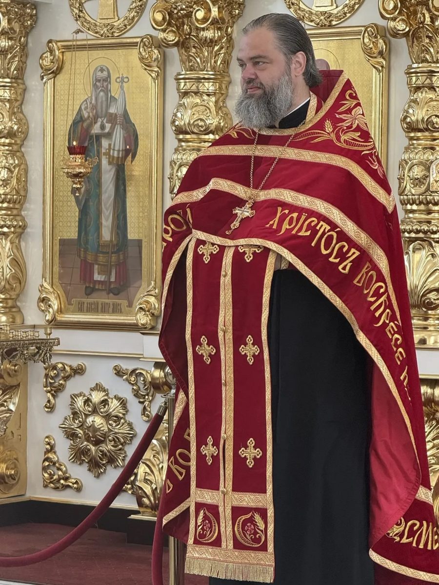 Молебен для старшеклассников перед выпускными экзаменами в храме Рождества Христова мкр. Барыбино г. Домодедово — фото 5