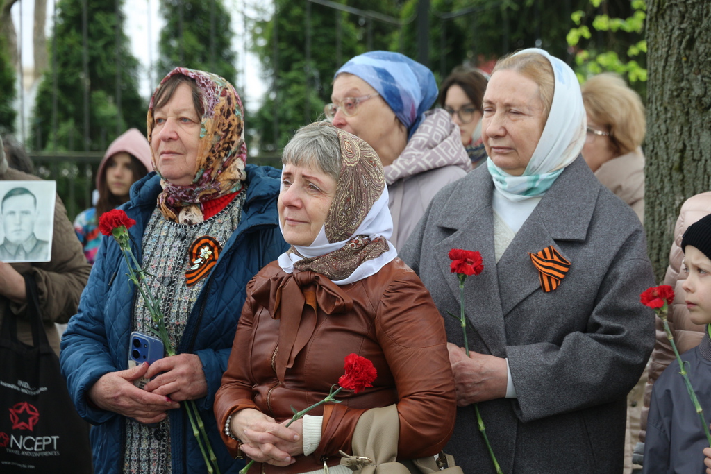 Празднование восемьдесят первой годовщины Победы в Великой Отечественной войне в Никольском храме с. Лямцино г.о. Домодедово — фото 3