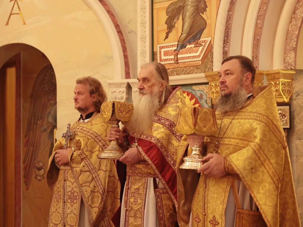 Божественная литургия в Никитском храме села Никитское г. о. Домодедово — фото 3