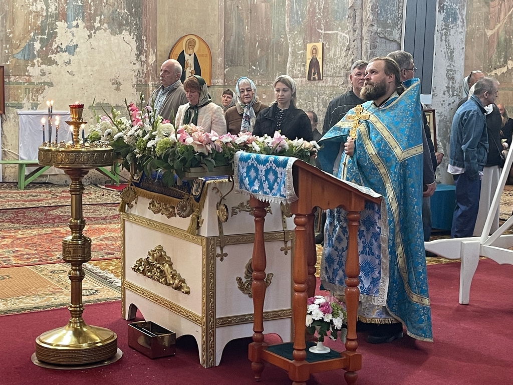 Престольный праздник в Успенском соборе с. Добрыниха г. о. Домодедово