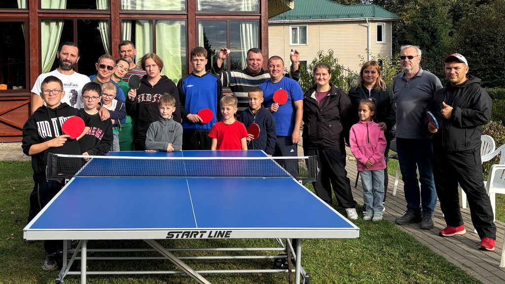 Приходской турнир по настольному теннису в с. Успенское г. о. Домодедово