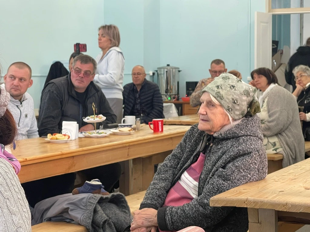 Поздравление с Днём пожилого человека в с. Добрыниха г. о. Домодедово — фото 3